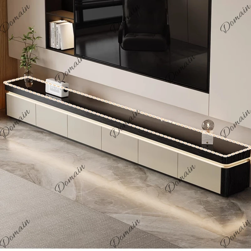 Sustainable Living Homes - Elegante Mobile TV Salvaspazio in Materiali
